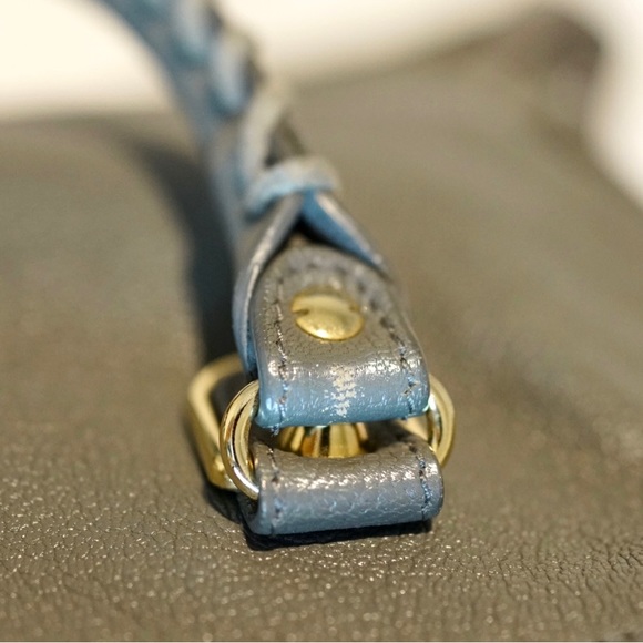 Balenciaga City Classic Metallic Edge Hardware Mini - Gray - Picture 13 of 16